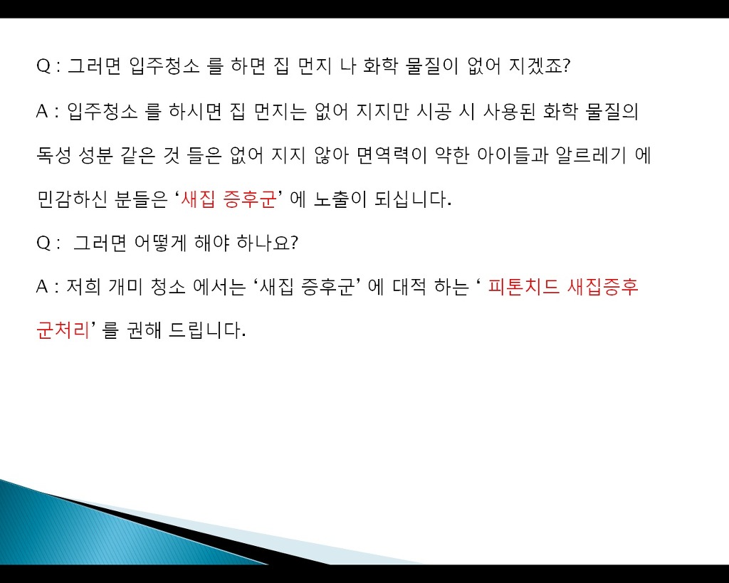 개미청소 이미지