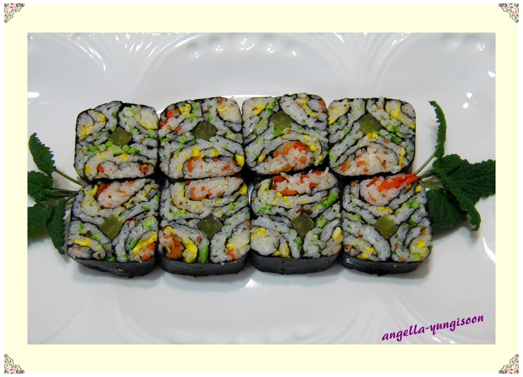 무지개김밥 이미지