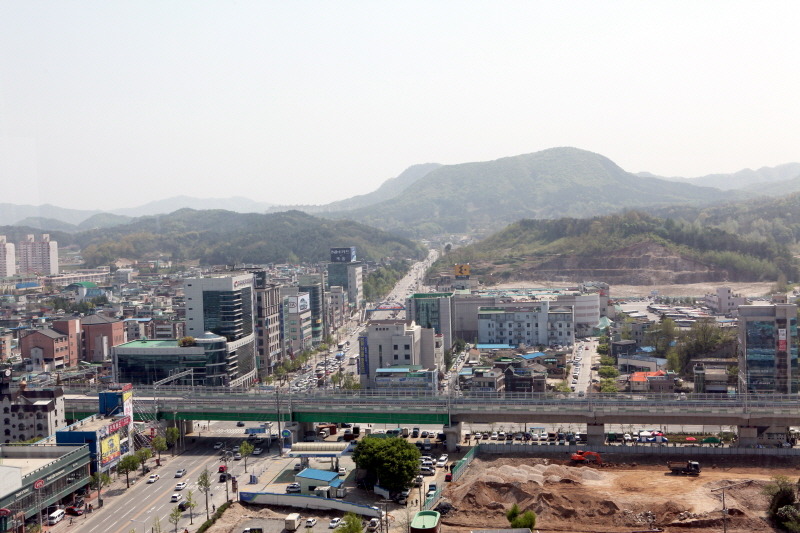 춘천시 전경 이미지