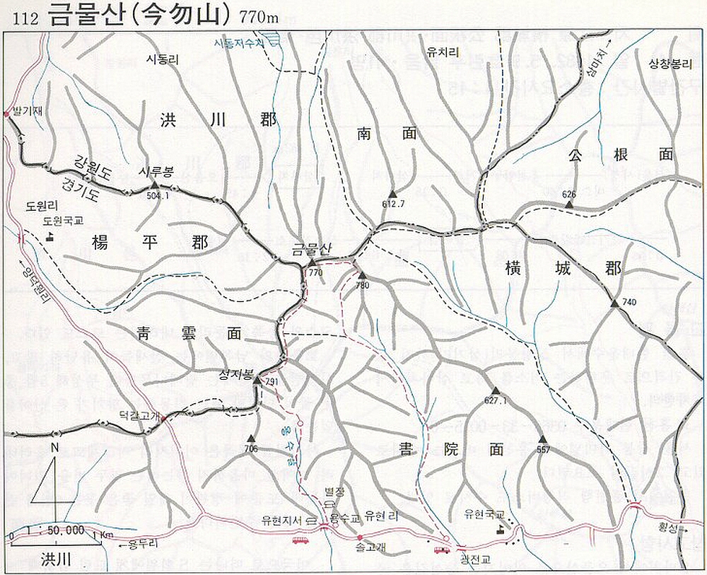 성지봉 정상 이미지