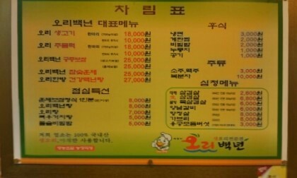 백년오리 이미지