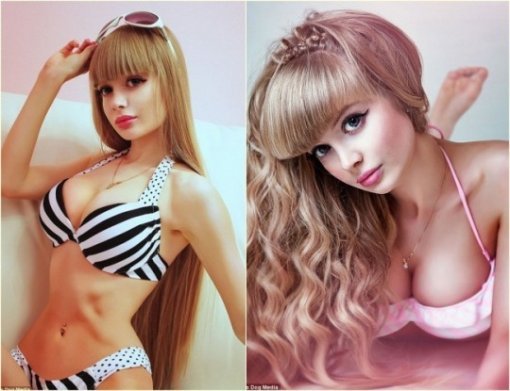 살아있는 바비인형, 러시아 모델 "안젤리카 케노바(Angelica Kenova)" | 인스티즈