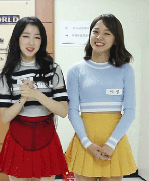 구구단의 병약미 리더 하나.gif | 인스티즈