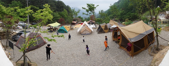 산청지막계곡캠핑장 이미지