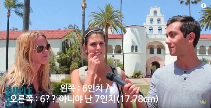 미국 대학생들에게 성기 크기에 대해 물어보았다 | 인스티즈
