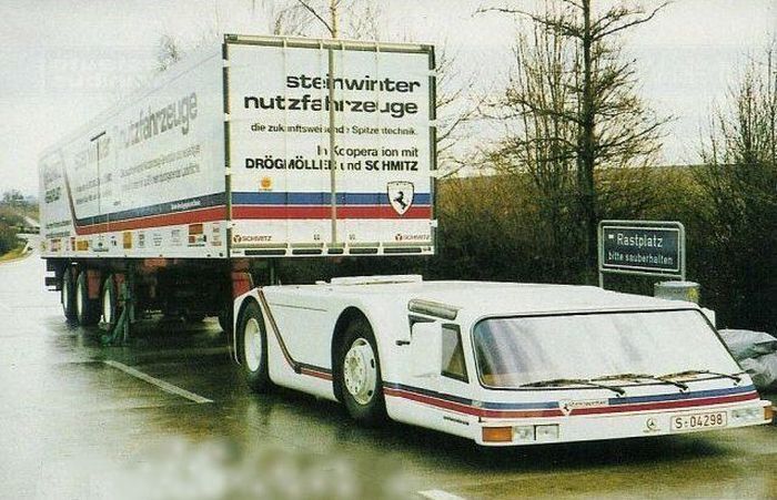 이제까지 볼 수 없었던 독특한 화물차량...Steinwinter supercargo | 인스티즈