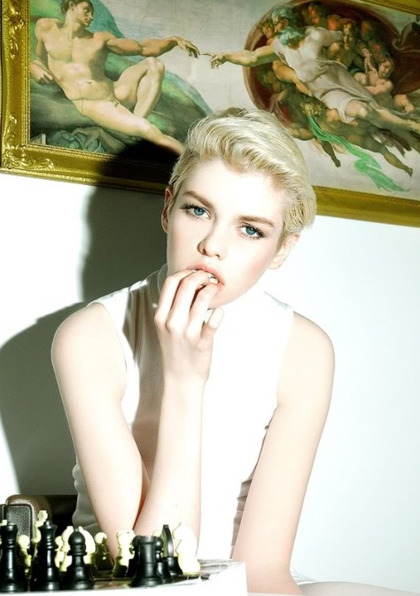 스텔라 맥스웰 (stella maxwell) 숏컷 시절 | 인스티즈