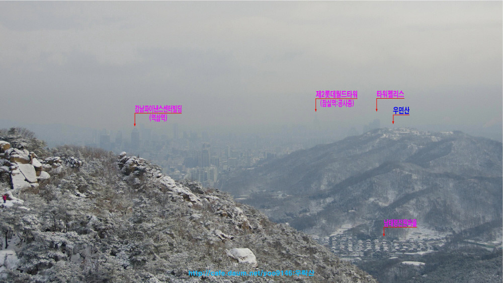 능선 조망점 이미지