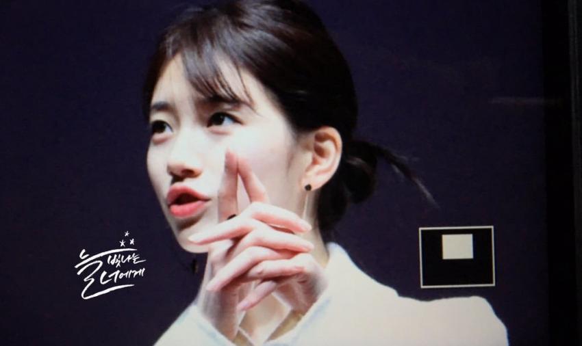 앞머리 자르고 나타난 수지 | 인스티즈