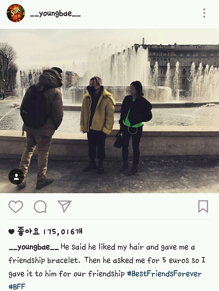 이탈리아 가서 사기꾼한테 삥뜯긴 빅뱅 태양 | 인스티즈