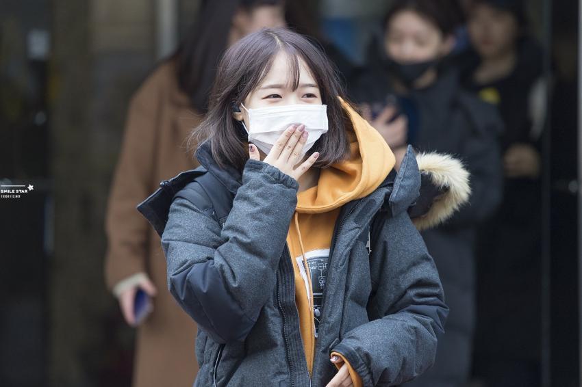 감기가 걸리기 싫은 아이오아이 유정이 | 인스티즈