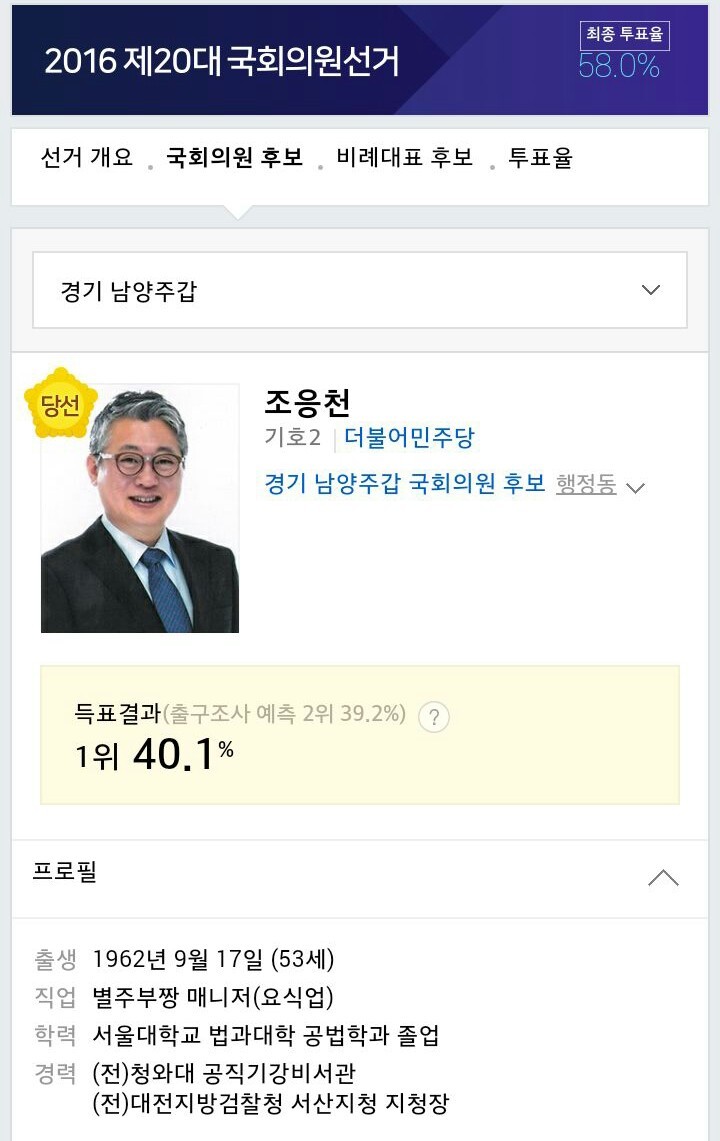국회의원 당선되신 음식점 사장님.jpg | 인스티즈