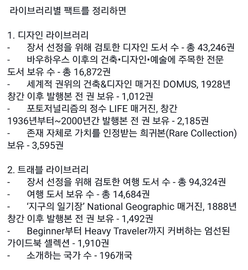 현대카드 라이브러리의 위엄 | 인스티즈