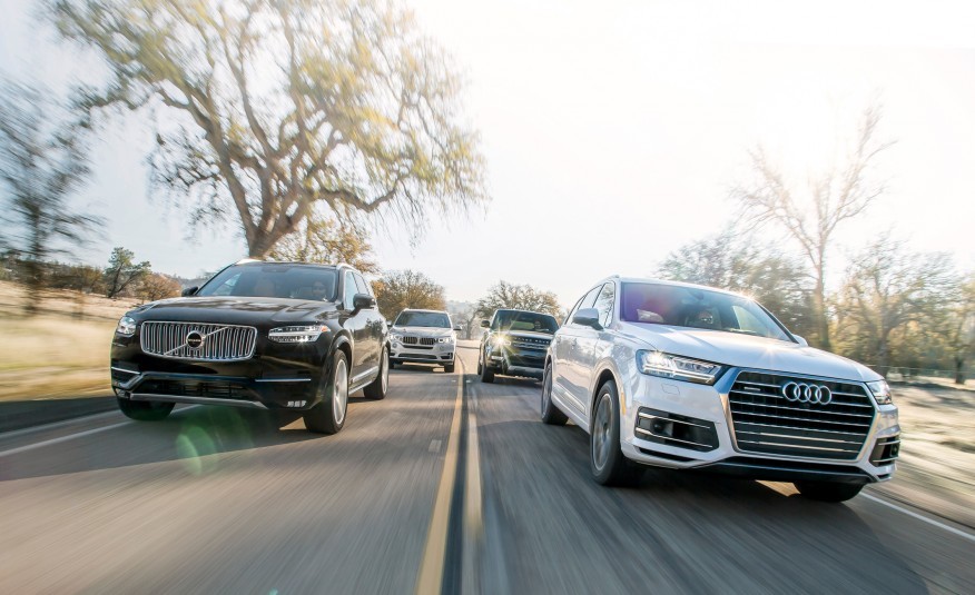 2017 아우디Q7 vs 2015 BMW X5 vs 2015 레인지로버 스포츠 vs 2016 Volvo XC90 T6 AWD | 인스티즈
