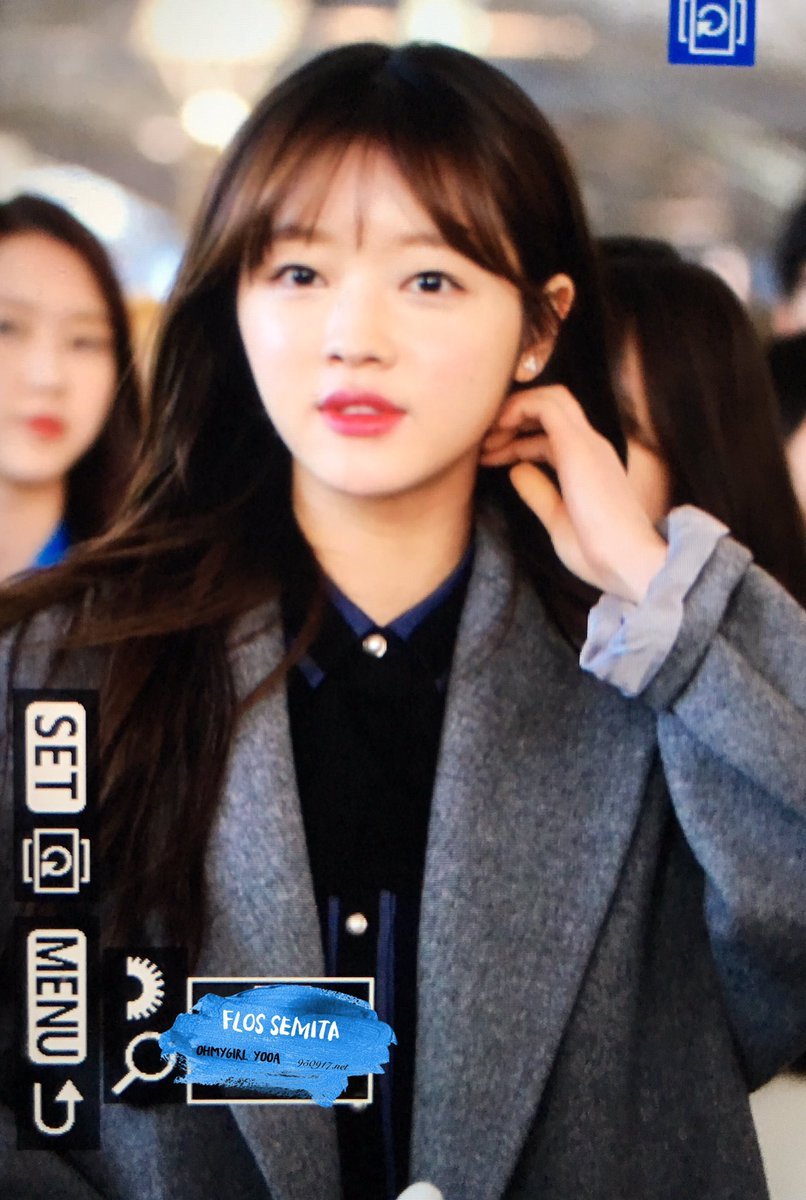 오늘자 오마이걸 인천공항 일본 출국 사진.JPG | 인스티즈
