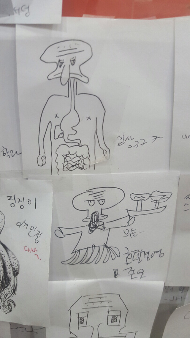 대학가 식당의 과별로 징징이 그리기 대회 | 인스티즈