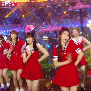 160807 인기가요 오마이걸 - 내 얘길 들어봐(A-ing).gif | 인스티즈