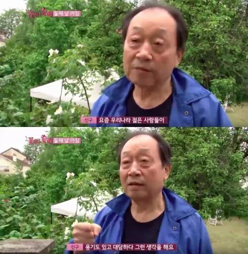 "꽃보다 할배" 신구 할배가 젊은이들에게 건넨 따뜻한 위로와 조언 | 인스티즈