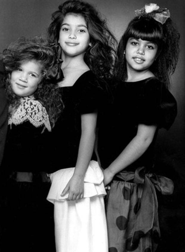 카다시안 자매들 어린시절 | 인스티즈