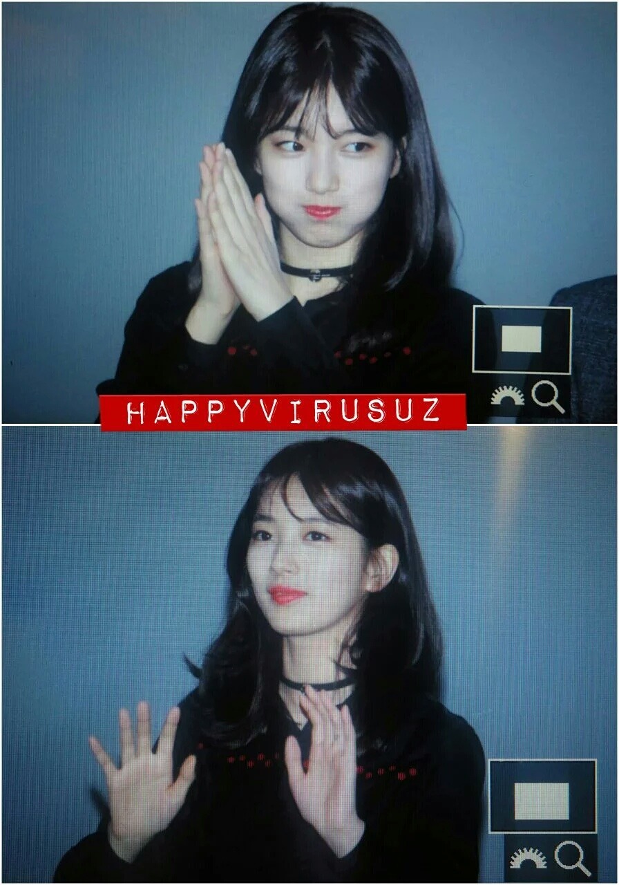수지, 레드립+초커로 포인트 준 무대인사 패션 +사진추가 | 인스티즈