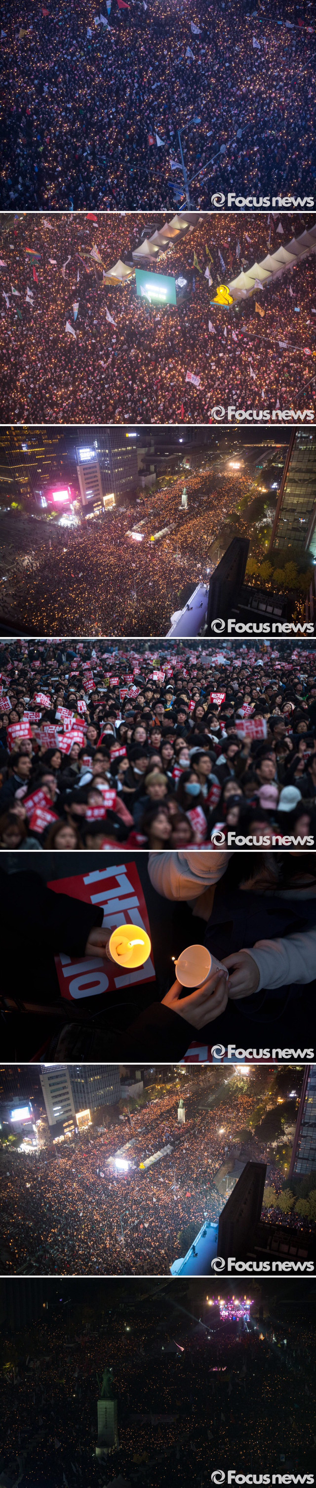 경찰 "5일 촛불집회 직접 셌다…최대인원 4만8000명"주장 | 인스티즈