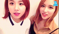 [트와이스] 대표 케미 미챙(미나+채영) 짤들.jpg | 인스티즈