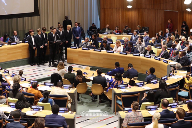 UN에서 연설한 방탄소년단 (BTS) | 인스티즈