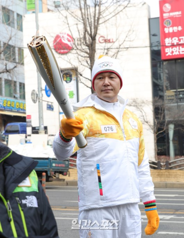 박성웅 성화봉송. jpg | 인스티즈