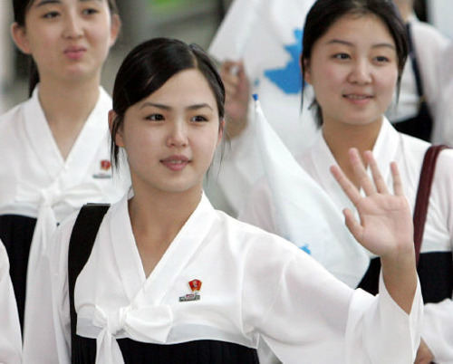 리설주 한국에 응원단으로 왔던 시절 .jpg | 인스티즈