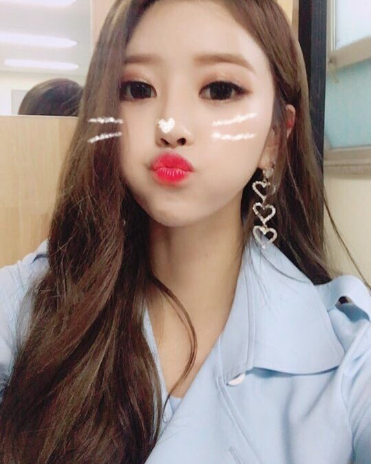 [러블리즈] 비가 많이 와서 미주 | 인스티즈
