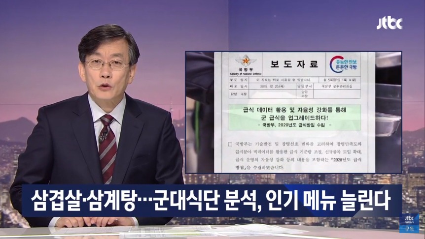 2020년 달라지는 군대 급식 | 인스티즈