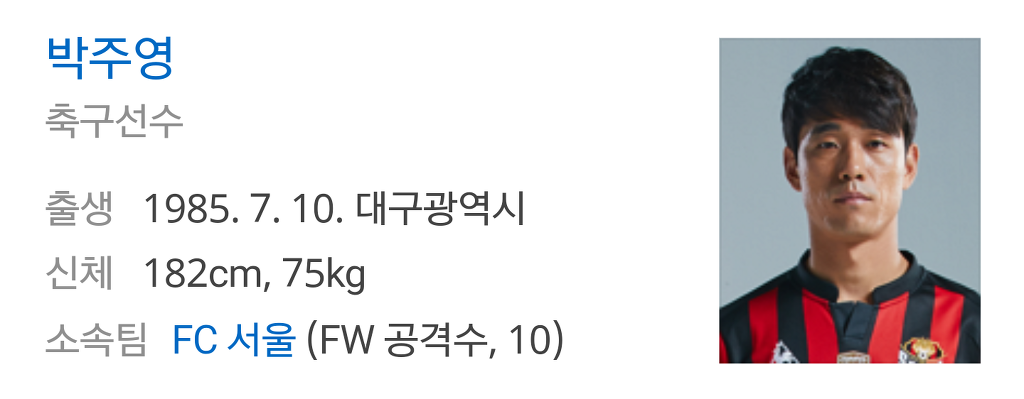 대한민국 스트라이커 계보 | 인스티즈