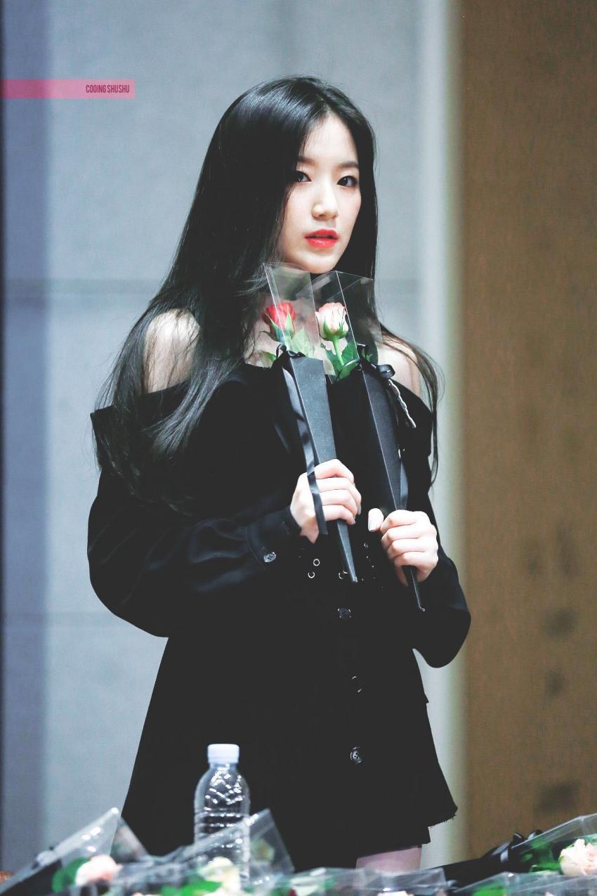 신인 걸그룹 (여자)아이들 슈화.gif | 인스티즈
