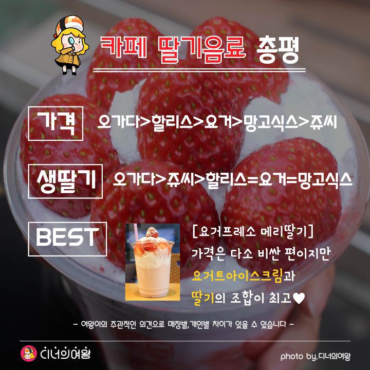 카페별 생딸기 음료 비교.jpg | 인스티즈