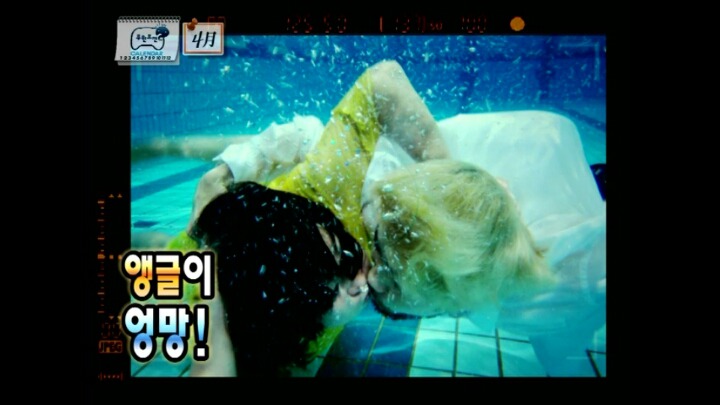 찍다보니 몰입하게 됐다는 노홍철과 정형돈의 수중키스신.jpg | 인스티즈