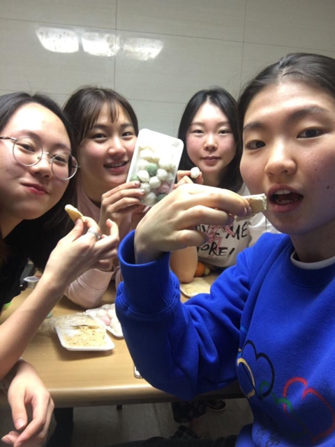 박지우, 노선영, 심석희, 박승희 선수 평창 선수촌 룸메이트 | 인스티즈