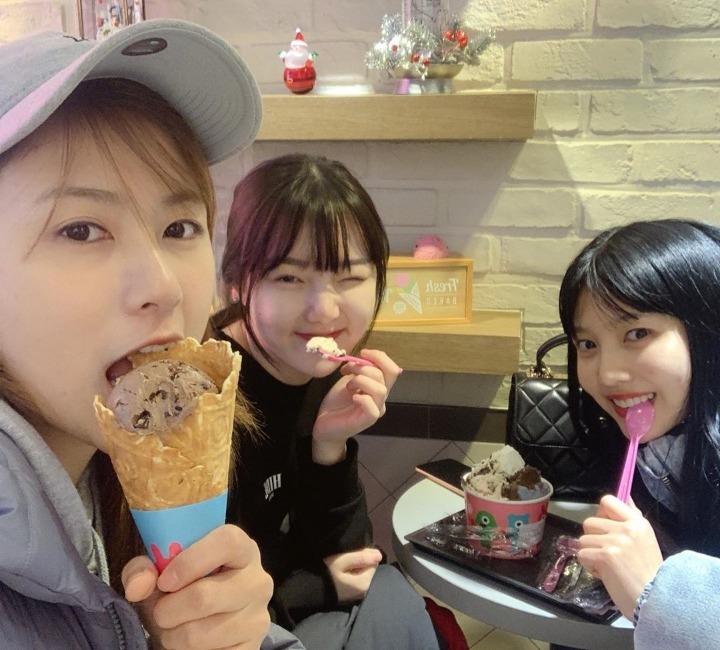 노래방에 가서 아이스크림 내기 한 오정박합.gif | 인스티즈