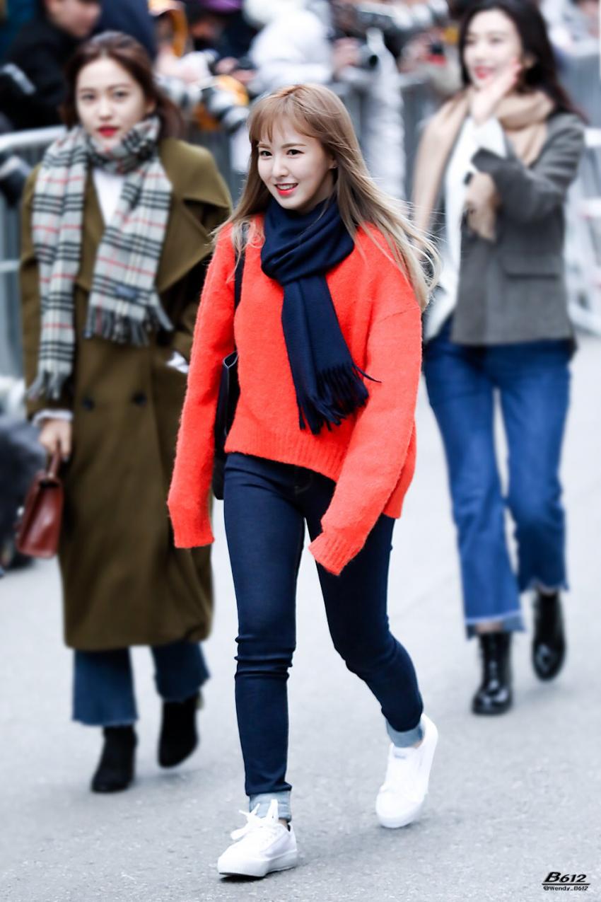 레드벨벳 뮤직뱅크 출근길 1 | 인스티즈