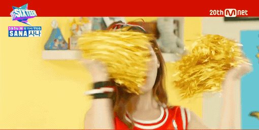치어리딩 하는 트와이스 사나.gif | 인스티즈