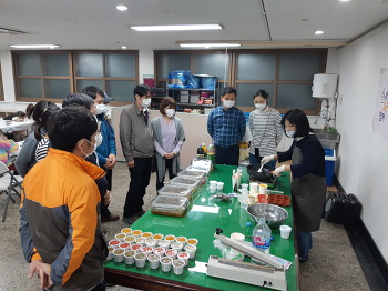 10월 20일(화) 가족사랑의 날-과일젤리 만들기