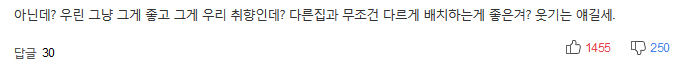 "한국 아파트 보면 TV,쇼파 위치가 다 똑같아..취향이 없죠" | 인스티즈
